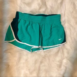 Teal Nike Dri Fit Shorts